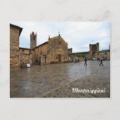 Monteriggioni Postkarte (Vorderseite)