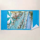 Monterosso al Mare, Italien Strandtuch (Vorderseite)