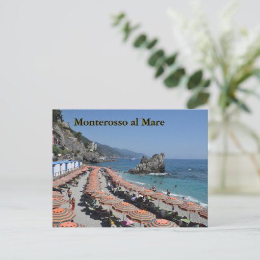 Monterosso al Mare Postkarte (Stehend Vorderseite)