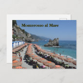 Monterosso al Mare Postkarte (Vorne/Hinten)