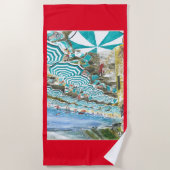 Monterosso al Mare Strandtuch (Vorderseite)