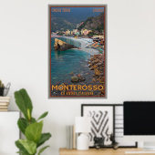Monterosso Beach Poster (Heimbüro)
