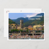 MONTEROSSO - Cinque Terre - Europa - Italien - STR Postkarte (Vorne/Hinten)