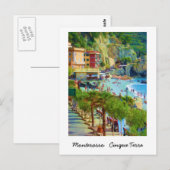 Monterosso, Cinque Terre, Italien Postkarte (Vorne/Hinten)