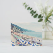 Monterosso Cinque Terre Italy Beach Landschaftlich Postkarte (Stehend Vorderseite)