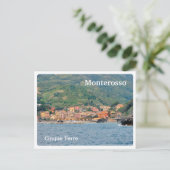 MONTEROSSO - Italien - CINQUE TERRE - Ansichten vo Postkarte (Stehend Vorderseite)