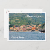 MONTEROSSO - Italien - CINQUE TERRE - Ansichten vo Postkarte (Vorne/Hinten)