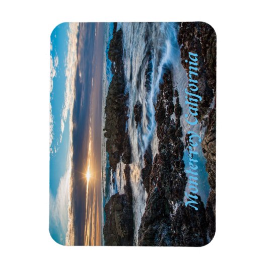 Monterrey California Magnet (Vertikal)