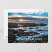 Monterrey California Postkarte (Vorne/Hinten)