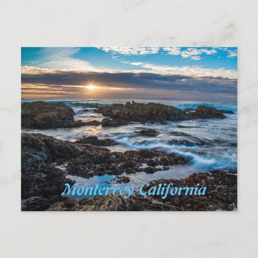 Monterrey California Postkarte (Vorderseite)