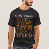 Monterrey Mexico Aztec Design, Men #3 T-Shirt (Vorderseite)