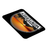 Monterrey Mexico Sunset Cityscape Foto Magnet (Rechte Seite)