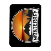 Monterrey Mexico Sunset Cityscape Foto Magnet (Vertikal)