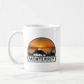 Monterrey Mexico Sunset Cityscape Kaffeetasse (Links)