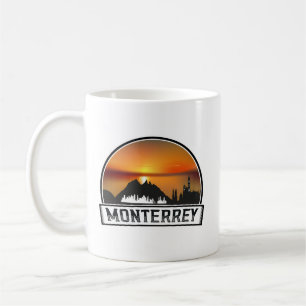 Monterrey Mexico Sunset Cityscape Kaffeetasse