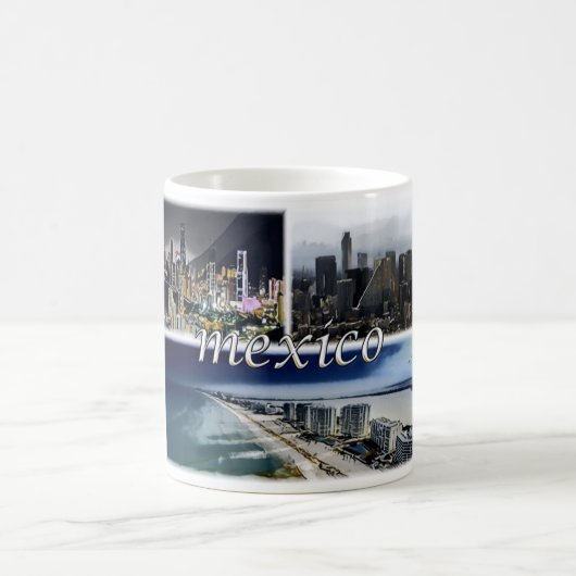 Monterrey - Mexiko - Mosaik - Kaffeetasse (Mittel)
