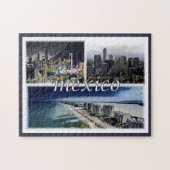 Monterrey - Mexiko - Mosaik - Puzzle (Horizontal)