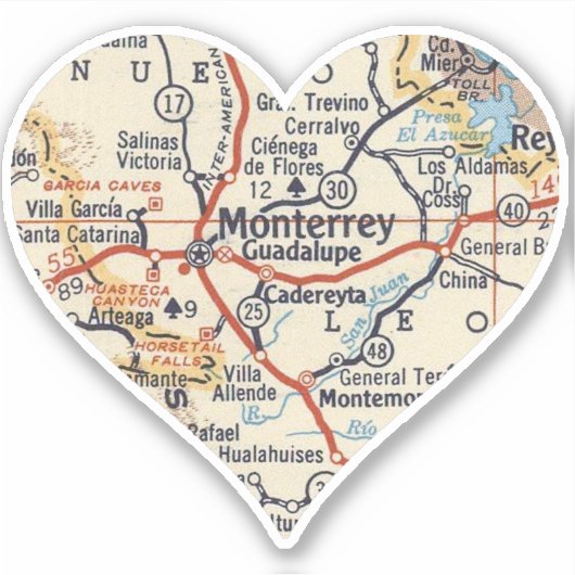 Monterrey MX Aufkleber (Vorderseite)