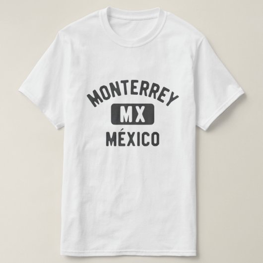 Monterrey MX White T - Shirt (Design vorne)