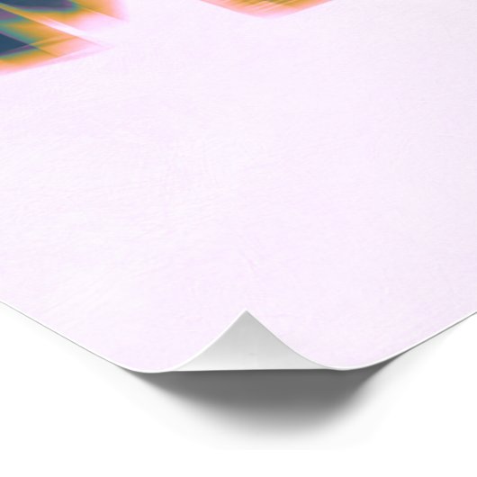 Monterrey Skyline Poster (Ecke)