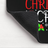 Montessori Christmas Crew Matching Xmas Mousepad (Ecke)