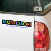 Montessori für einen helleren Morgen Autoaufkleber (Auf Lkw)