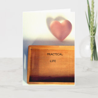 Montessori inspirierte Grußkarte Karte