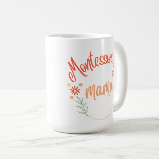 Montessori mama kaffeetasse (VorderseiteRechts)