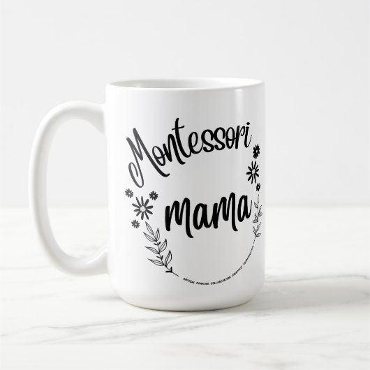 Montessori mama kaffeetasse (Links)