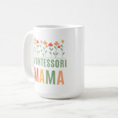 Montessori Mom  Kaffeetasse (Vorderseite Links)