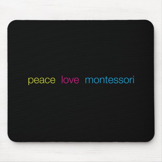Montessori Mousepad (Vorne)