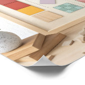 Montessori Poster zur kognitiven Entwicklung  (Ecke)