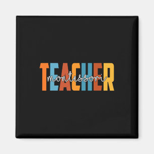 Montessori Teacher Herbstliche Liebe Herbst Dankba Magnet