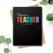 Montessori Teacher Personalisiert Notizblock