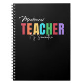 Montessori Teacher Personalisiert Notizblock (Vorderseite)