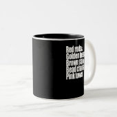 Montessori Teacher Zweifarbige Tasse (VorderseiteRechts)