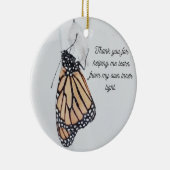 Montessori Weihnachtsdekoration Keramik Ornament (Rechts)