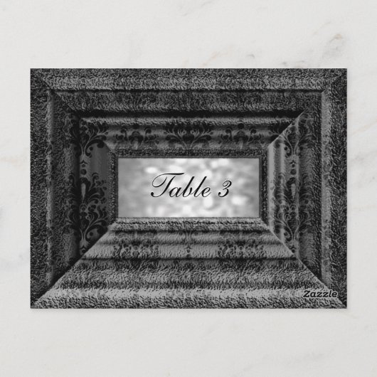 Monteuxe Shade Tischnummer Card (Rückseite)