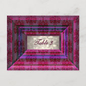 Monteuxe Tischnummer Card (Vorderseite)