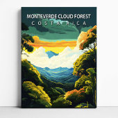 Monteverde Cloud Forest Costa Rica Canvas Print Leinwanddruck