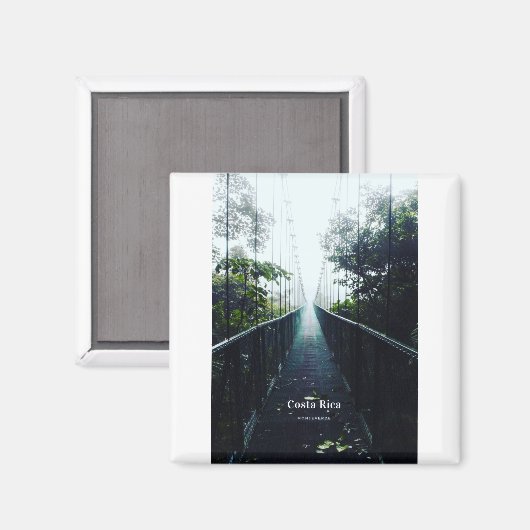 Monteverde in Costa Rica| Berg| Puerto Viejo Magnet (Vorderseite/Rückseite)