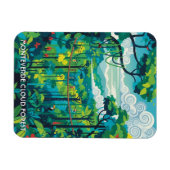 Monteverde-Nebelwald Costa Rica Magnet (Horizontal)