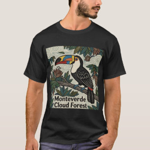 Monteverde-Nebelwald Tukane Costa Rica T-Shirt
