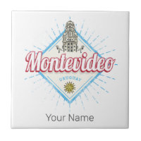 Montevideo City Uruguay Palacio Salvo Souvenir