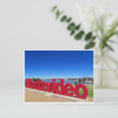 montevideo hell postkarte (Stehend Vorderseite)