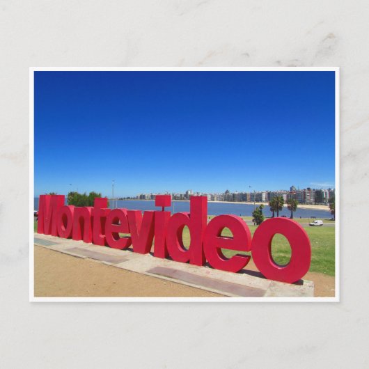 montevideo hell postkarte (Vorderseite)