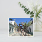 Montevideo-Kunst Postkarte (Stehend Vorderseite)