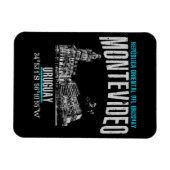 Montevideo Magnet (Horizontal)