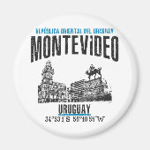 Montevideo Magnet (Vorne)
