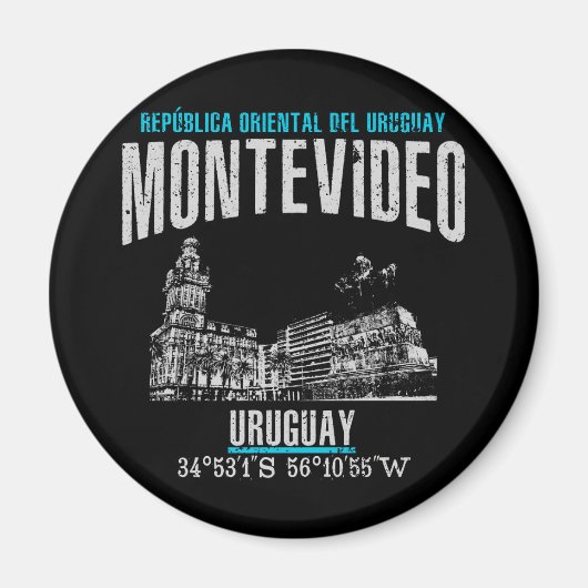 Montevideo Magnet (Vorne)